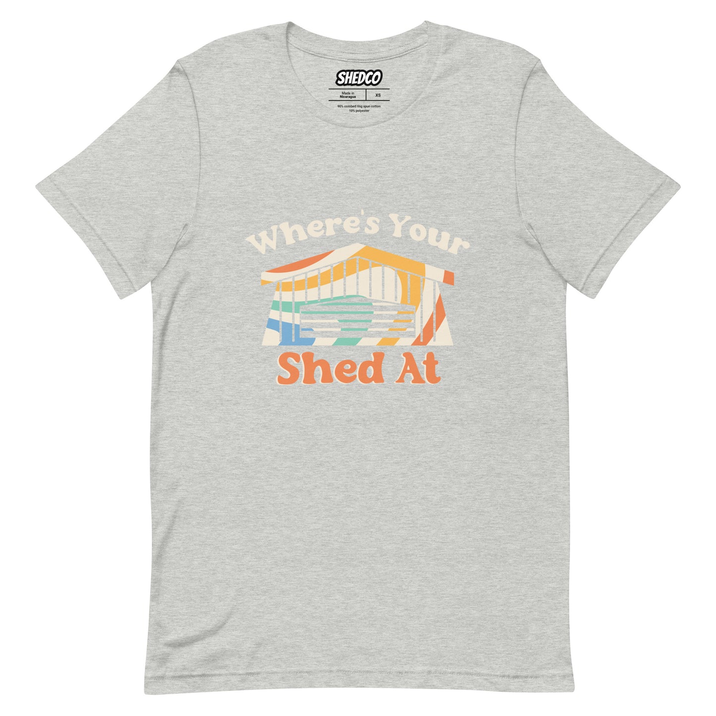 Where's Your Shed At - Unisex t-shirt