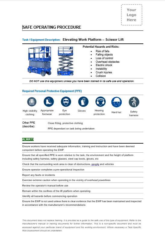 Safety Document Pack For Shed Builders (20+ Templates)