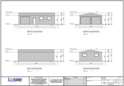 NSW Shed Approval Documents & Plans Pack